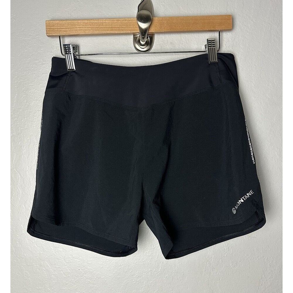 NWT Montane Katla 4” Shorts Womens UK 10 (US 6) Black Hiking Trail VIA Trail